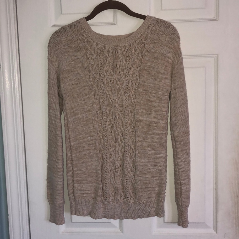 Tan Sweater